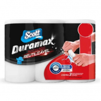 Scott Duramax Pano Reutilizável Em Rolo, Branco, 174 Folhas (3 Unidades De 58 Folhas) na Amazon