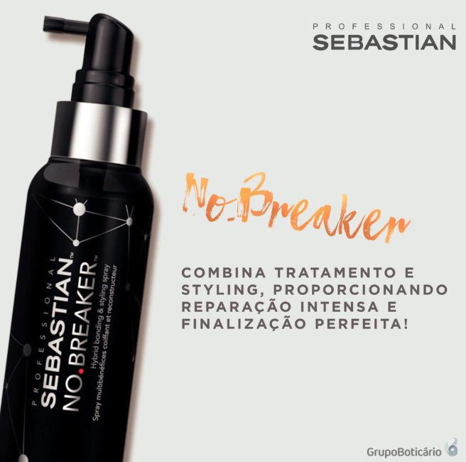 Sebastian No Breaker Leave In 100Ml na Casas Bahia