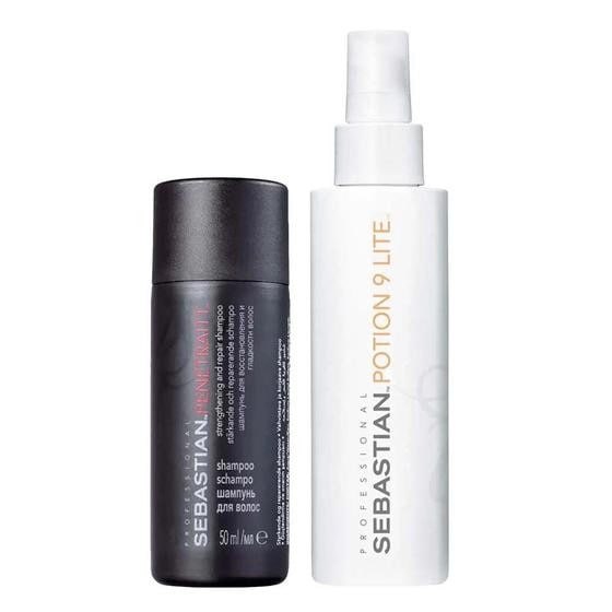 Sebastian Penetraitt Kit Travel Size Shampoo + Potion 9 Tratamento Fortalecedor na Magazine Luiza