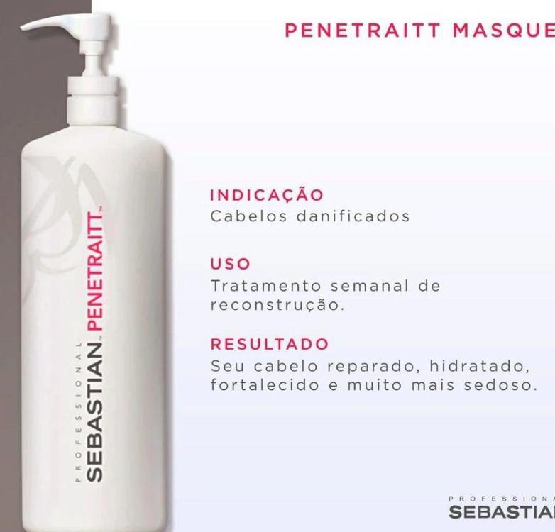 Sebastian Professional Penetraitt Masque - Tratamento Reconstrutor 500ml na Casas Bahia