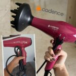 Secador de Cabelos com Difusor Curly Hair, Vermelho, 110v, Cadence, Cadence, SEC530-127, Vermelho na Amazon