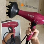 Secador de Cabelos com Difusor Curly Hair, Vermelho, Cadence na Amazon