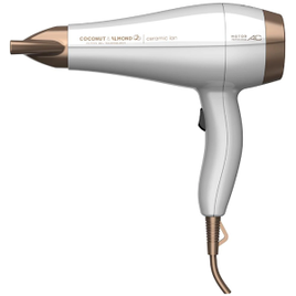 Secador de Cabelos GA.MA Italy Coco&Amendoas Ceramic Ion com Motor AC Prata 2000W na Casas Bahia