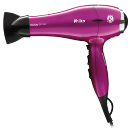 Secador de Cabelos Philco Beauty Shine - 2000W rosa 127v na C&A