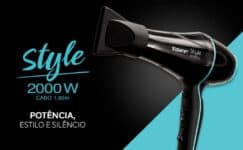 Secador Taiff Stylle 2000w 220v, Taiff, STYLE 334, PRETO, Pequeno na Amazon