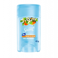 Secret Desodorante Antitranspirante Em Gel Invisible Orange Blossom 45 G na Amazon
