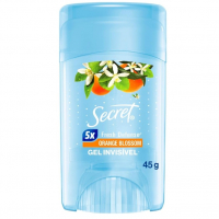 Secret Gel Invisible Desodorante Orange Blossom 45 G(A Embalagem Pode Variar) na Amazon