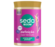 Seda Creme Para Pentear Boom Definição Pote 1Kg na Amazon