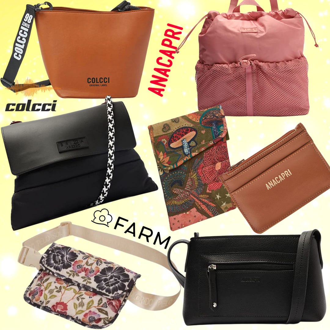Seleção de Bolsas e Carteiras Femininas com até 46% OFF na Amazon