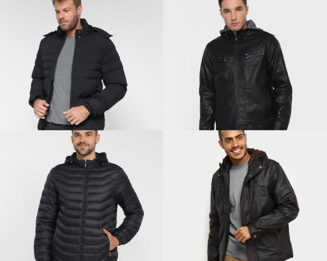 SELEÇÃO DE JAQUETAS COM ATÉ 70% DE DESCONTO + CUPOM DE 15% OFF na Zattini