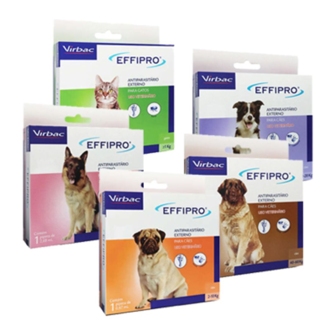 Seleção de Virbac Effipro Antipulgas e Carrapatos para cães e gatos em oferta na Amazon