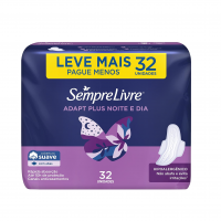 Sempre Livre Absorvente Externo Noturno Plus Noite E Dia Suave 32un na Amazon