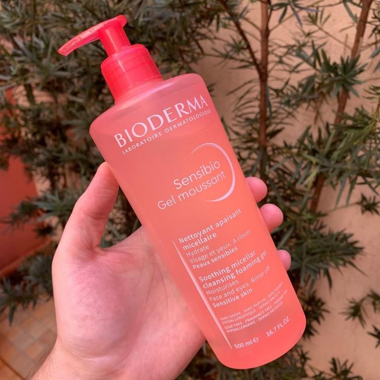Sensibio Gel Moussant Tubo, Bioderma 500ml na Amazon