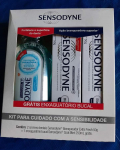 Sensodyne Branqueador Extra Fresh Kit com 2 Cremes Dentais 50g + Enxaguatório Bucal Coolmint para Dentes Sensíveis, 250ml na Amazon