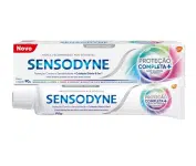 Sensodyne Creme Dental Proteção Completa para Dentes Sensiveis com Ação de Limpeza Profunda e Branqueamento, 90g na Amazon