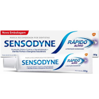 Sensodyne Creme Dental Rápido Alívio E Proteção Duradoura Para Dentes E Gengivais Sensíveis, 50g na Amazon