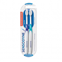 Sensodyne Escova De Dente Extra Macia Gentle, Para Dentes Sensíveis, Suave às Gengivas, 2 Unidades na Amazon