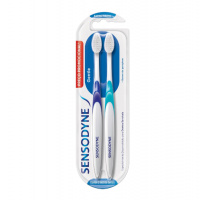 Sensodyne Escova De Dente Extra Macia Gentle, Para Dentes Sensíveis, Suave às Gengivas, 2 Unidades na Amazon