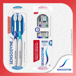 Sensodyne Gentle Escova Dental para Dentes Sensíveis – Kit Promocional Escova de Dente – 2 unidades na Amazon