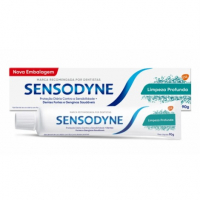 Sensodyne Limpeza Profunda Pasta De Dente Para Sensibilidade 90g na Pague Menos