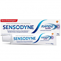 Sensodyne Rápido Alívio Creme Dental Para Dentes Sensíveis na Amazon