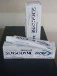 Sensodyne – Creme Dental Rápido Alívio para Dentes Sensíveis – 50g na Amazon