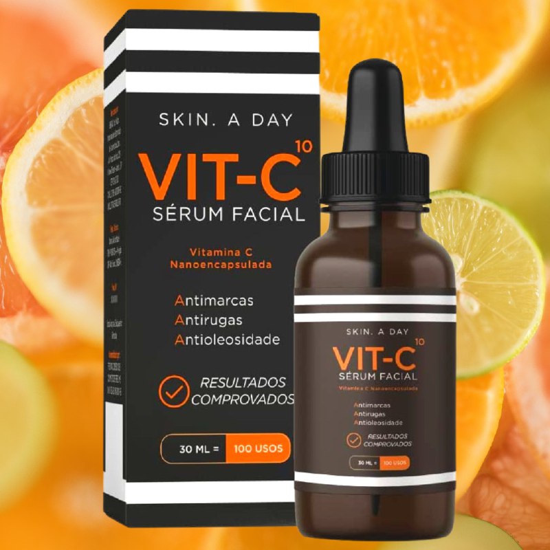 Sérum Facial Antimarcas Clareador Complexo Vitamina C 10 Nanoencapsulada +Ácido Hialurônico +Rosa Mosqueta 30ml na Amazon