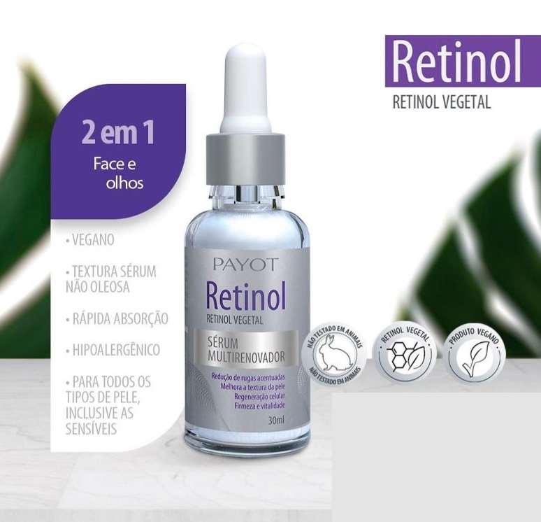 Sérum Retinol Multirenovador Payot 30 ml, Modelo: 5811, Cor: Branco na Amazon