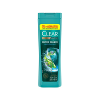 Shampoo Anticaspa Clear Detox Diário 400ml na Pague Menos