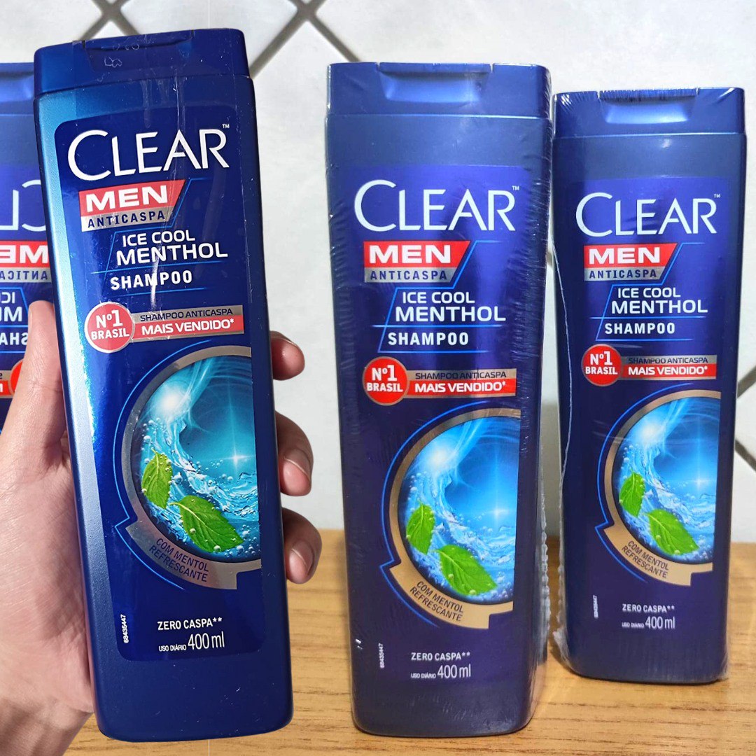 Shampoo Anticaspa Clear Men Limpeza Diária 2 em 1 400ml na Amazon