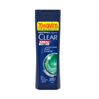 Shampoo Anticaspa Clear Men Limpeza Diária 400ml na Drogasil
