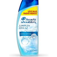 Shampoo Anticaspa Head & Shoulders Limpeza Eficaz 650 Ml na Amazon