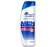 Shampoo Anticaspa Head & Shoulders – Fragrância Poderosa Old Spice – 400 ml na Amazon