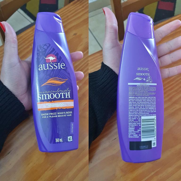 Shampoo Aussie Smooth 360ml na Amazon