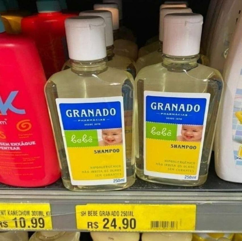 Shampoo Bebê 250ml, Granado na Amazon