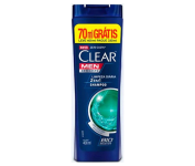 Shampoo Clear 400ml leve 400ml e pague 330ml 2 em 1 na Amazon