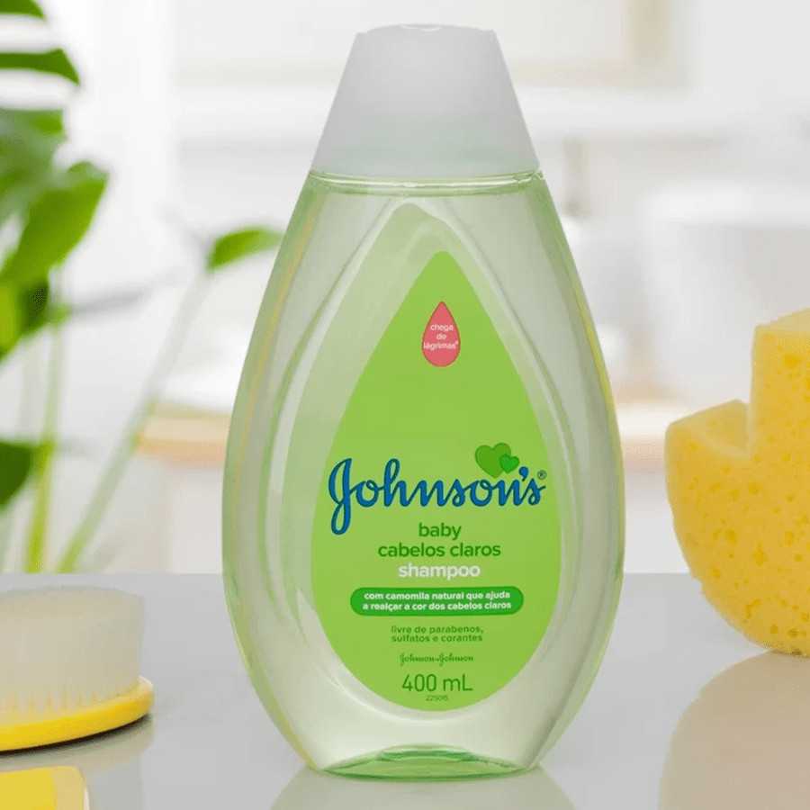 Shampoo Infantil Cabelos Claros, Johnson's, 400ml na Amazon