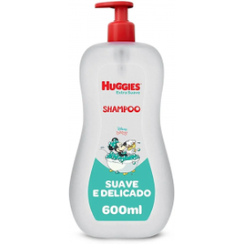 Shampoo Infantil Huggies Extra Suave - 600ml na Amazon