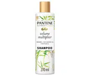 Shampoo Pantene Nutrient Blends Multiplicador de Volume com Bambu, Colágeno e Pantenol 270 ml na Amazon