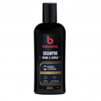 Shampoo Para Barba, Cabelo E Bigode Bozzano 200ml na Amazon