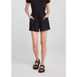 Shorts Básico Feminino em Sarja Cintura Alta com Bolsos -  Hering na Outlet Espaço Hering