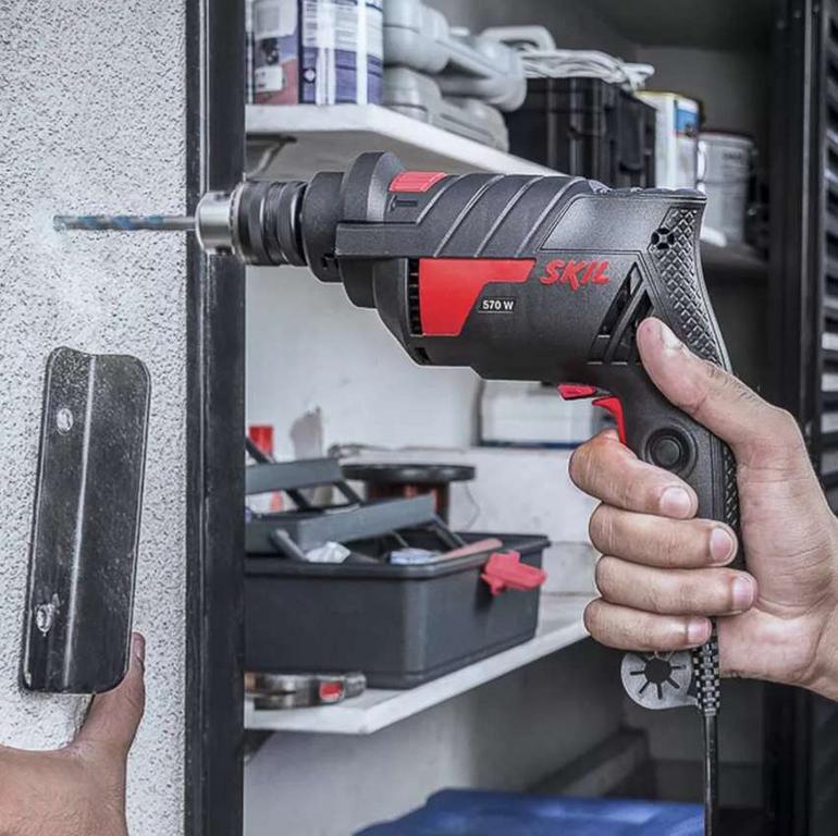 Skil Furadeira De Impacto 6600 570W 127V Com 3 Brocas E Chave na Amazon