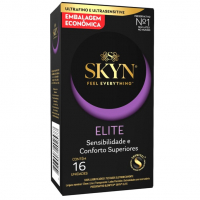SKYN Preservativo Elite Com 16 Unidades na Amazon