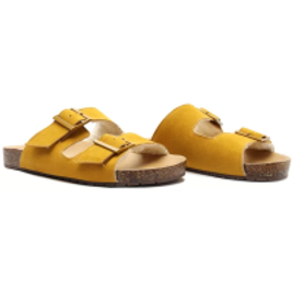 Slide Amarelo Anacapri Apeluciado Fivelas Anacapri na ZZ Mall