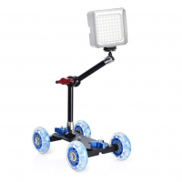 Slider Mesa Mini Dolly Com Magic Arm Suporte Articulado De 11 Polegadas na Amazon