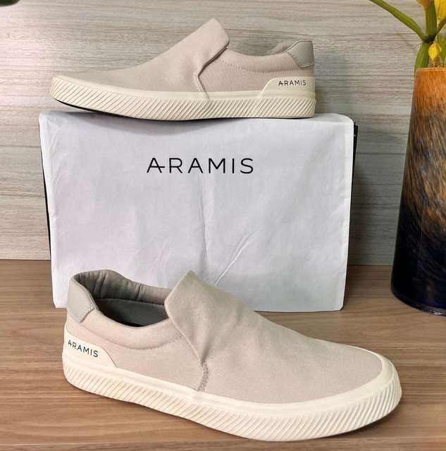 Slip On Aramis Daily Slip Canvas Off-White na Dafiti