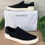 Slip On Aramis Daily Slip Canvas Preto na Dafiti