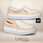 Slip On Beira Rio Casual Matelassê Feminino na Zattini