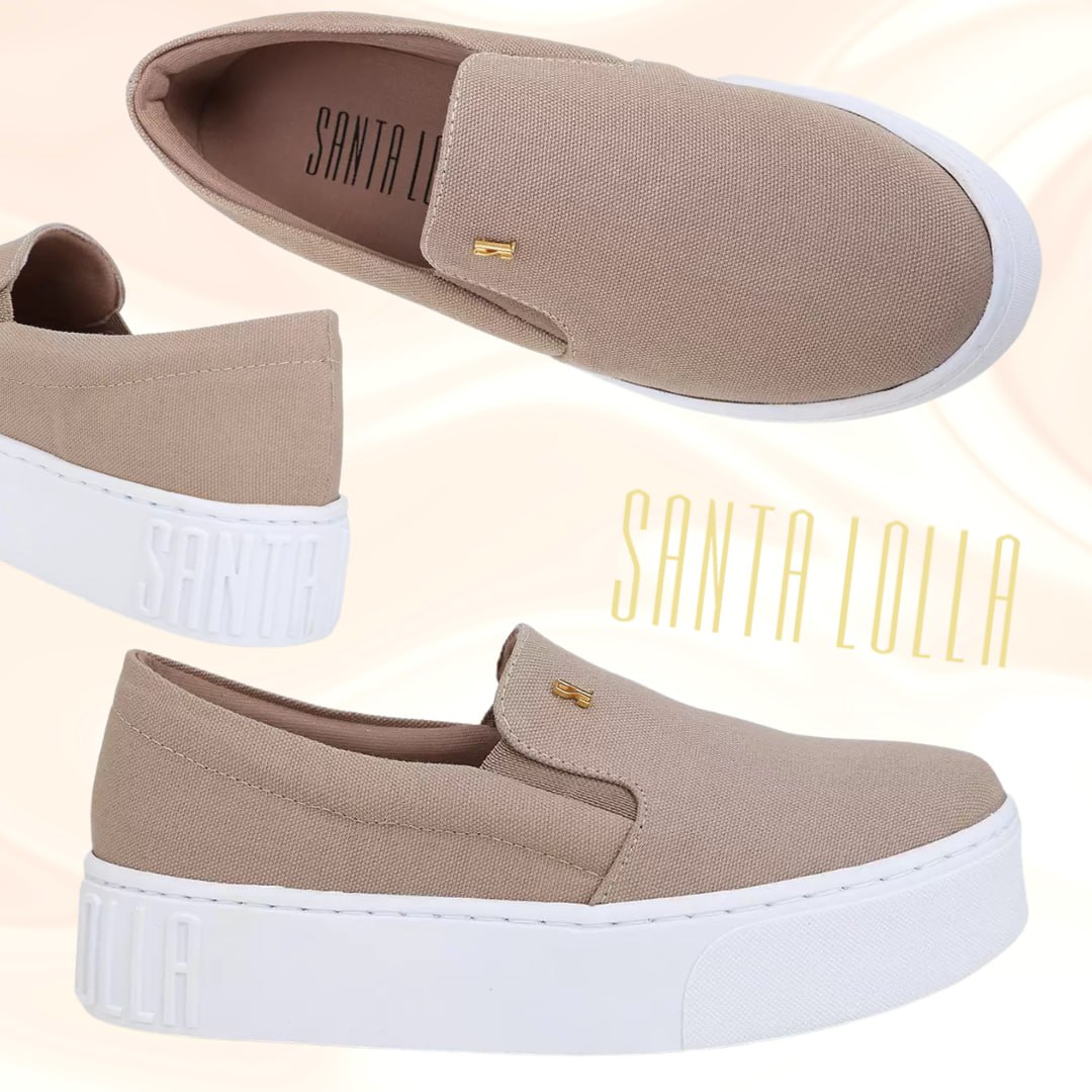 Slip On Santa Lolla Casual Feminino na Magazine Luiza