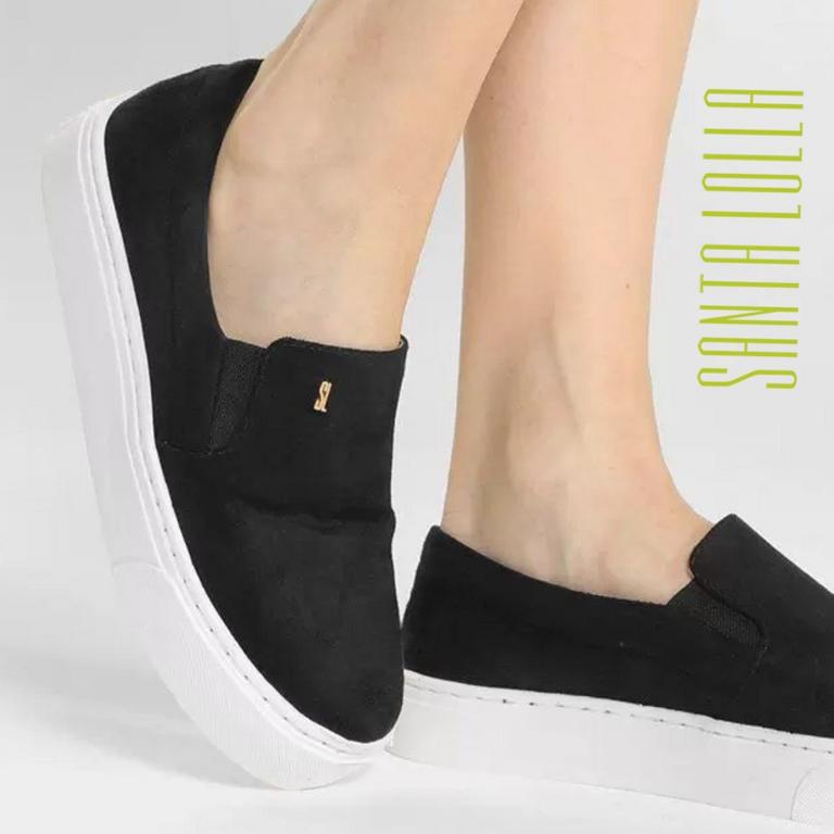 Slip On Santa Lolla Flatform Feminino na Magazine Luiza